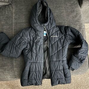 Girls M (10-12) Columbia Katelyn Crest Hooded Jacket.
